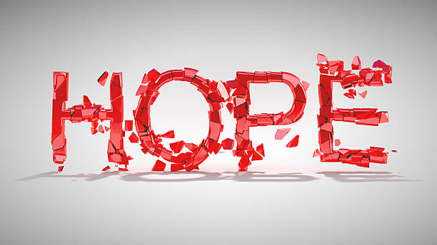 istock XXXL Hope is lost. Word destruction 108669021