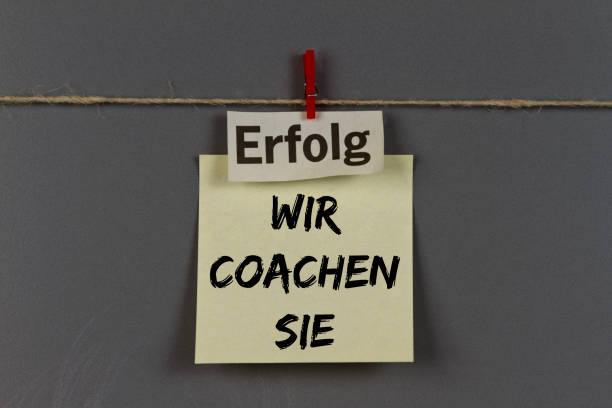 istock Note with we coach you for success 1086718296