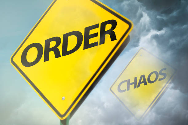 istock ORDER and CHAOS / Warning sign concept (Click for more) 1086728414