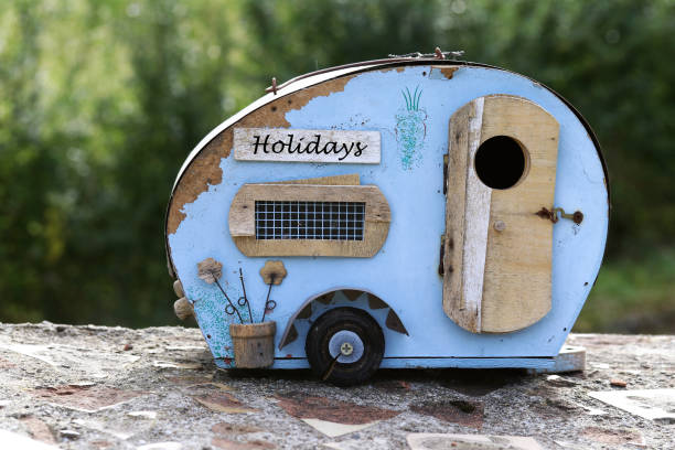 istock Holidays with the caravan 1086728860