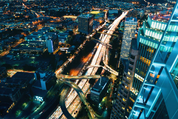 istock Aerial view of Los Angeles, CA 1086743090