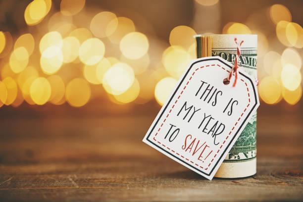 istock New Year's Resolutions 2019. My year to save 1086760276