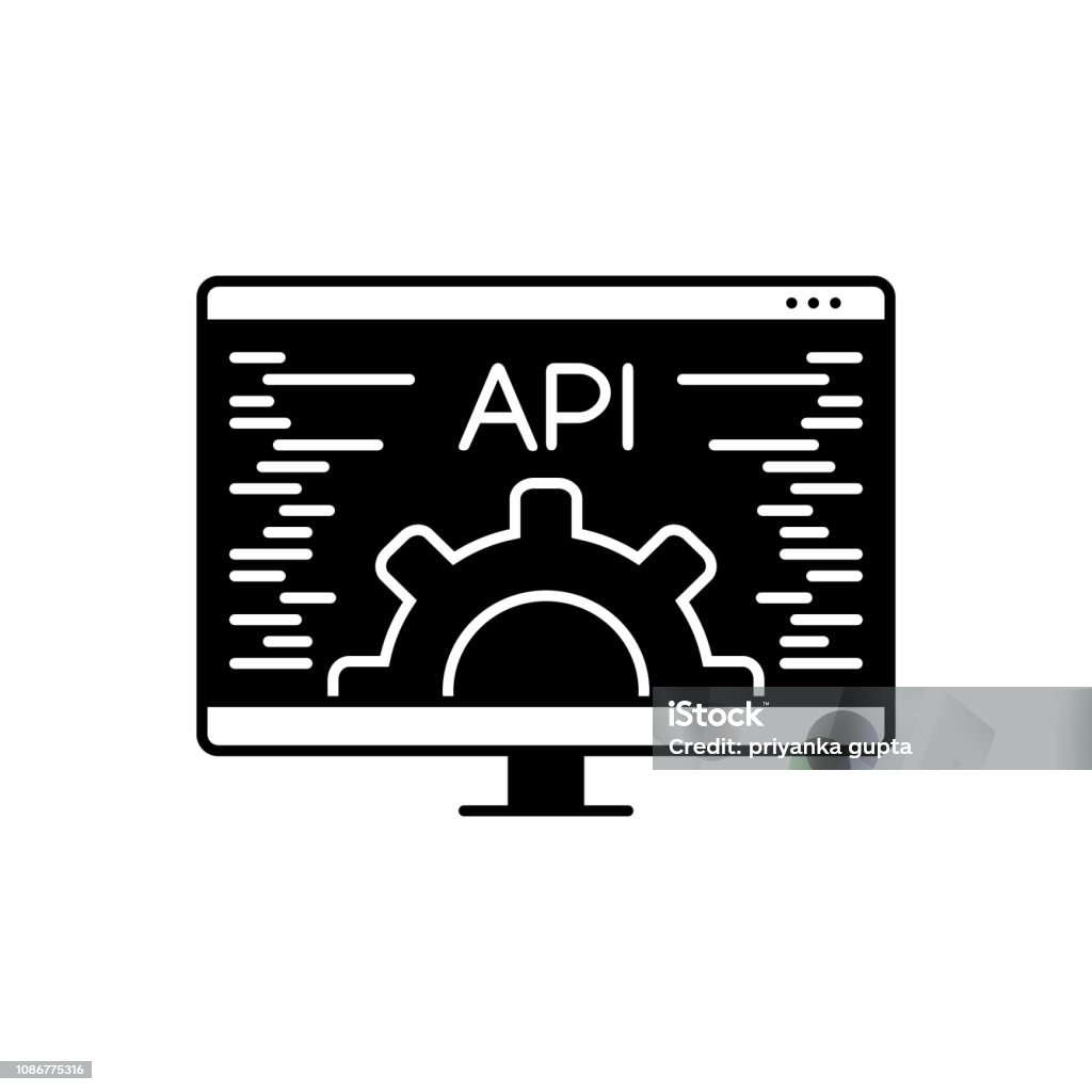 Api Data Stock Illustration - Download Image Now - Application ...