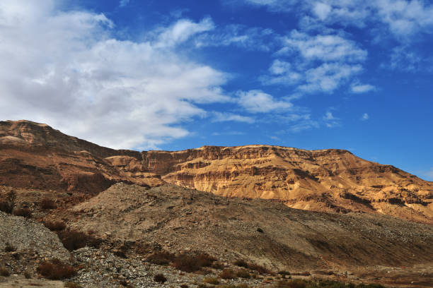 istock Mountain landscape and cloudy sky in Israel 1086777042