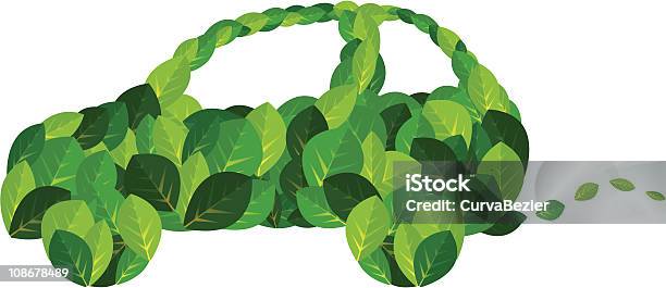 Środowisko Zielone Samochód - Stockowe grafiki wektorowe i więcej obrazów Bez ludzi - Bez ludzi, Czysty, Grafika wektorowa