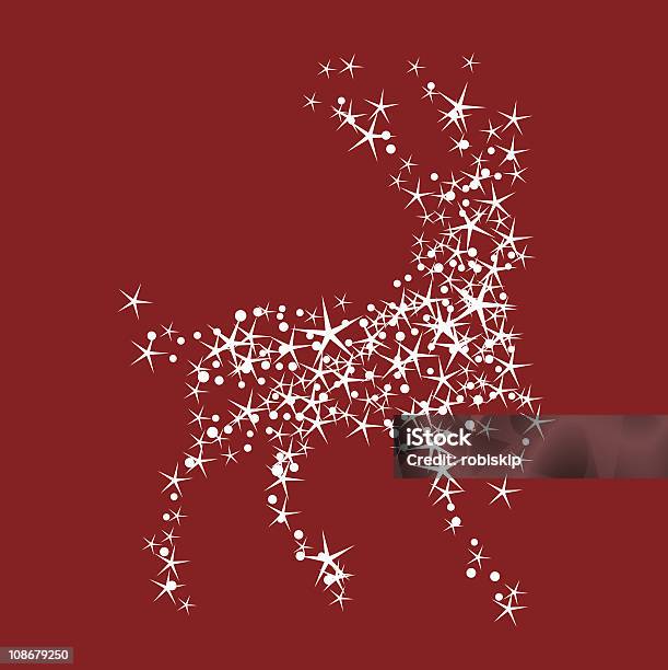 Magic Reindeer Stock Illustration - Download Image Now - Animal, Animal Markings, Beauty