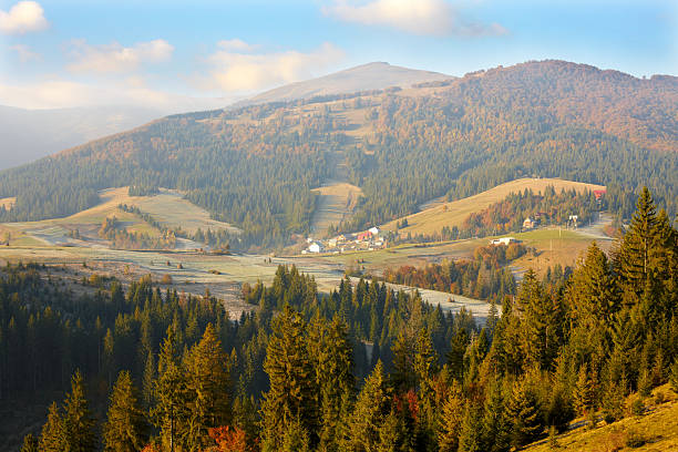 istock Village deep in the mountains 108679305