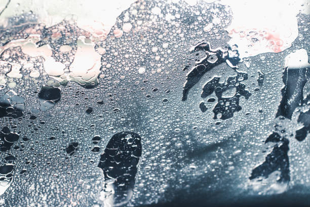 istock Car wet window in car wash 1086814532