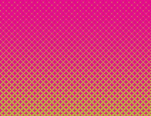 Vector illustration of Dot Matrix Halftone Pattern Background
