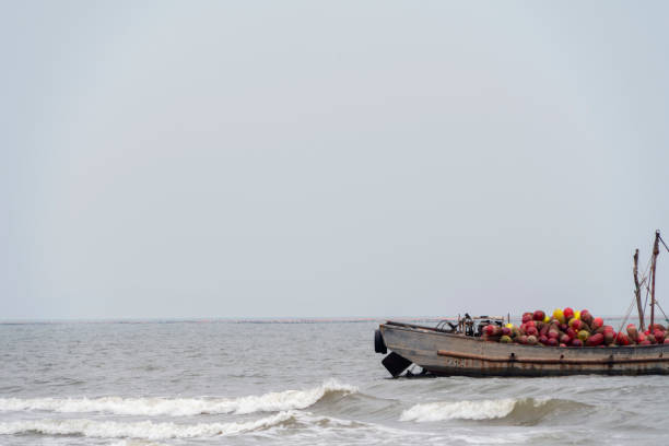 istock fishing trawler on sea 1086822638