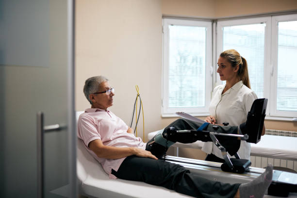 istock Senior Woman at Physical Therapy 1086825070
