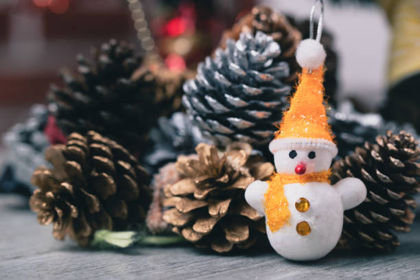 istock Snowman doll Christmas ornaments. 1086825136
