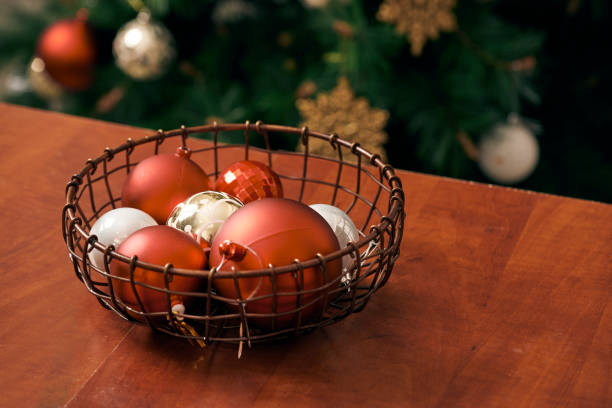 istock A Christmas tree on the background. Christmas and New Year concept 1086832766