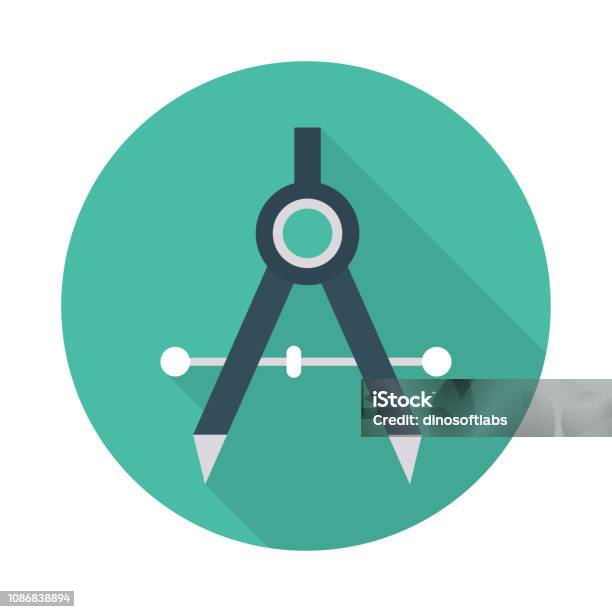 Compass Measure Creative Stock Illustration - Download Image Now ...
