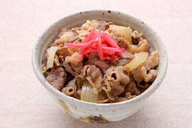 ชามเนื้อ - donburi ภาพสต็อก ภาพถ่ายและรูปภาพปลอดค่าลิขสิทธิ์