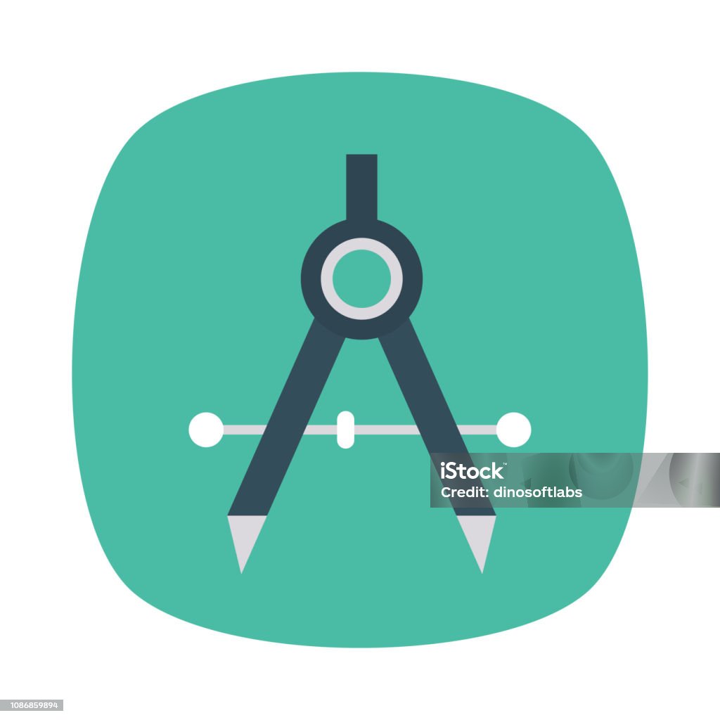 Compass Measure Creative Stock Illustration - Download Image Now ...