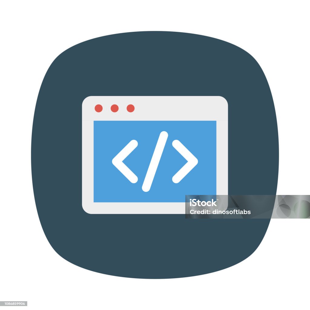 Vector Coding Development Coding Script Stock Illustration - Download Image Now ...