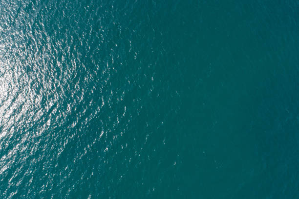 istock Aerial drone view of beautiful sea wave surface 1086870278