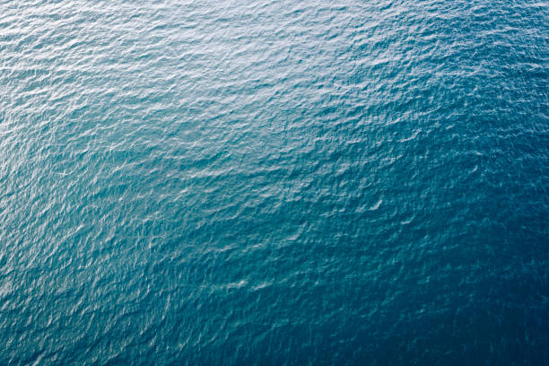 istock Aerial drone view of beautiful sea wave surface 1086870664