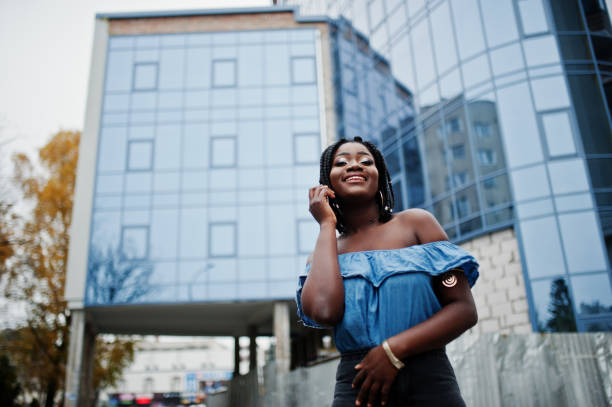 istock Attractive african american woman 1086873146