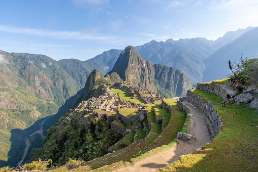 Machu Picchu, the citadel of the Inca Empire.