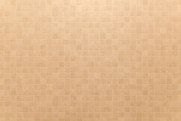 istock Full Frame Shot Of  Beige Tiled Wall 1086884720