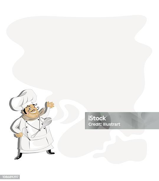 Lo Chef - Immagini vettoriali stock e altre immagini di Allegro - Allegro, Annotazione, Annuncio