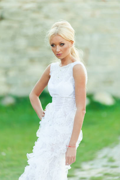 istock Beautiful bride wedding day. Portrait 1086901272