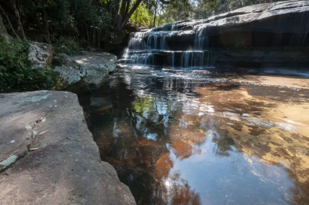 Photo of Landscape of waterfall in Phu Kradueng National Park, Thailand