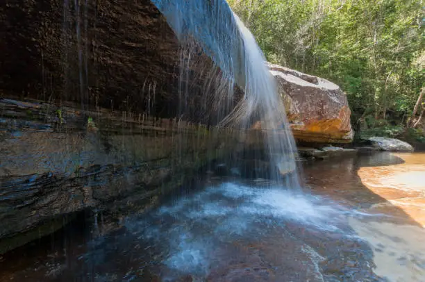 Photo of Landscape of waterfall in Phu Kradueng National Park, Thailand