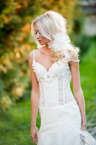 istock Beautiful bride wedding day. Portrait 1086901810