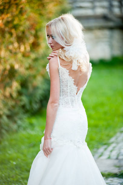 istock Sensual portrait of beautiful bride 1086903008