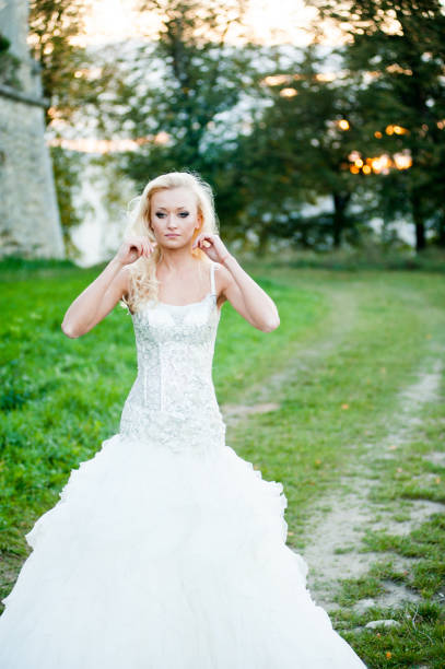 istock Sensual portrait of beautiful bride 1086903304