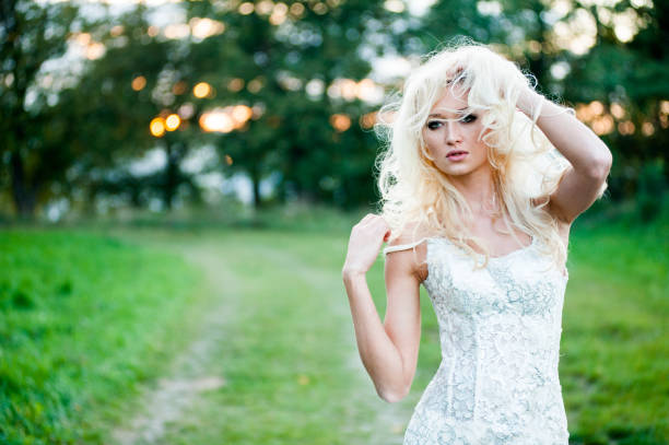 istock Sensual portrait of beautiful bride 1086903348