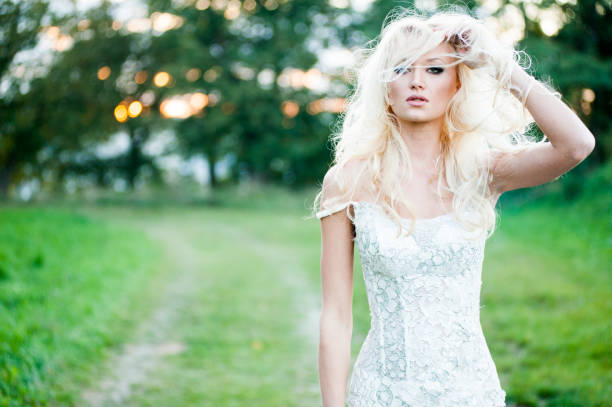 istock Sensual portrait of beautiful bride 1086903364