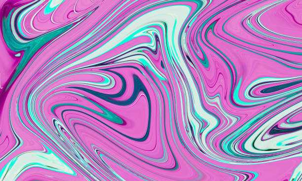 istock Abstract Marble Color Background. Ebru Style. Art Painting. 1086925364