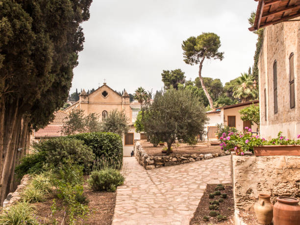 istock Chapel Hermitage, where he lived in Nazareth Catholic Blessed Charles de Foucauld (1858 -1916 Eugene) 1086934176