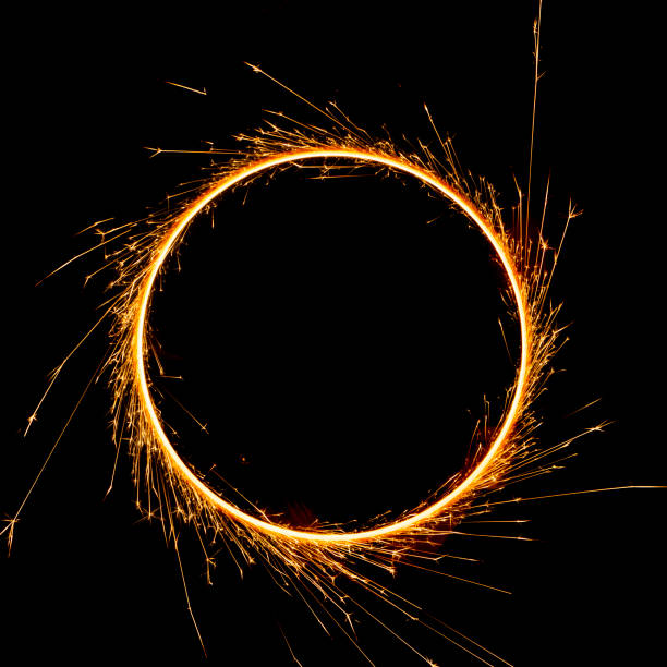 Wire Wool At Night