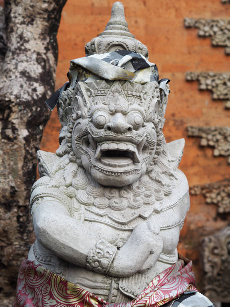 istock Statue in a temple in Bali, Indonesia 1086979010