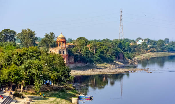 istock Panoramic view of Yamuna River in Agra, Uttar Pradesh, India 1086981808