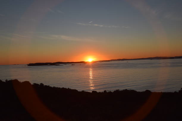 istock sunset and sunrise in corsican island 1086999518
