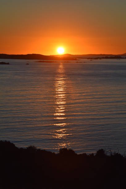 istock sunset and sunrise in corsican island 1086999848