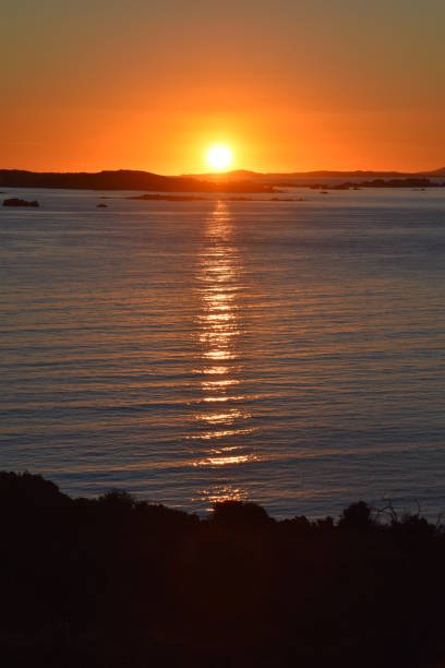 istock sunset and sunrise in corsican island 1086999934