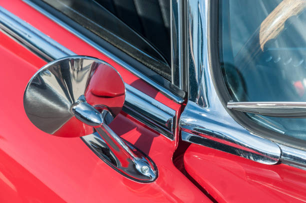 istock Fragment of retro car 1087011724