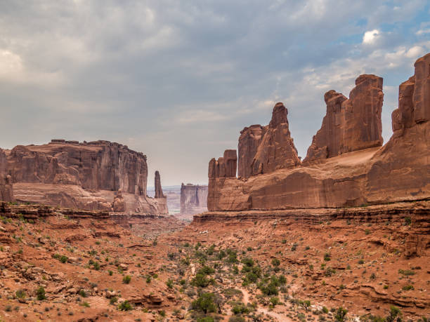 istock Geological formations in Arches National Park 1087021814