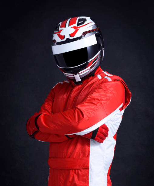 자동차 경주 드라이버 - helmet crash helmet motorized sport auto racing 뉴스 사진 이미지
