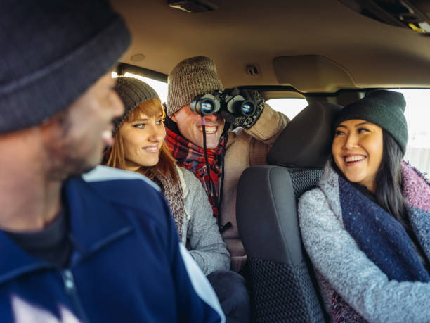 istock Friends roadtrip in winter 1087030652
