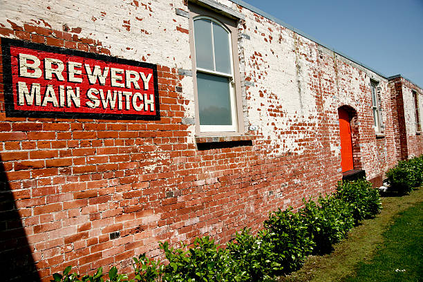 Helena, MT, USA - August 05, 2025: The famous Reeder's Alley historic brick complex is captured in Helena, showcasing the unique architectural style of this charming landmark