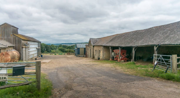The Old Farm stock photo