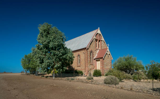 istock Catholic Church, Silverton Australia 1087043044